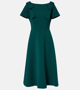 Robe midi en crêpe | Carolina Herrera