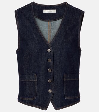 Gilet de costume en jean | Frame