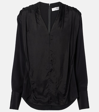 Silk crêpe de chine blouse | Victoria Beckham