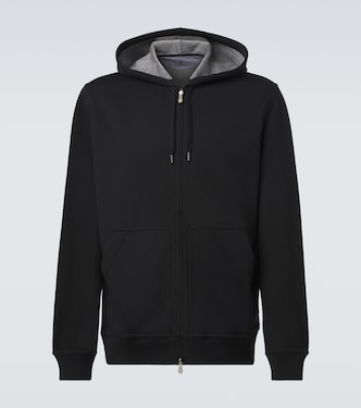 Cotton-blend hoodie | Brunello Cucinelli