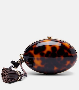 Oval Small clutch | Self-Portrait