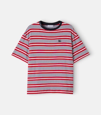 DG striped jersey T-shirt | Dolce&Gabbana Kids