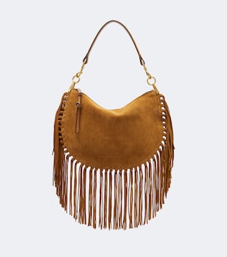 Oskan Small fringed suede shoulder bag | Isabel Marant
