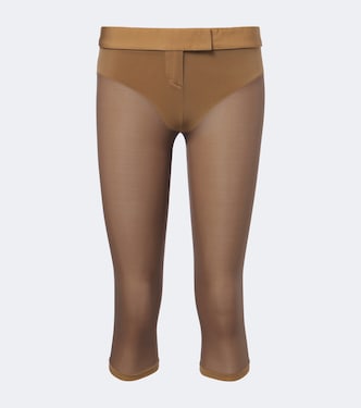 Pantalones capri semitransparentes | Magda Butrym