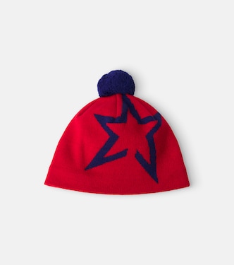 Bonnet en intarsia de laine | Perfect Moment Kids