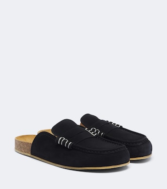 Stitch suede mules | JW Anderson