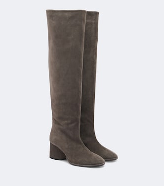 Botas altas Almut de ante | Aeyde