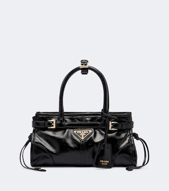 Prada Bonnie Mini leather top-handle bag | Prada