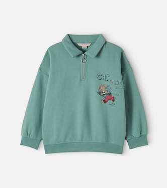 Bedrucktes Polosweatshirt Lou | Konges Sløjd