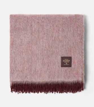 Coco wool and mohair throw | Mantas Ezcaray