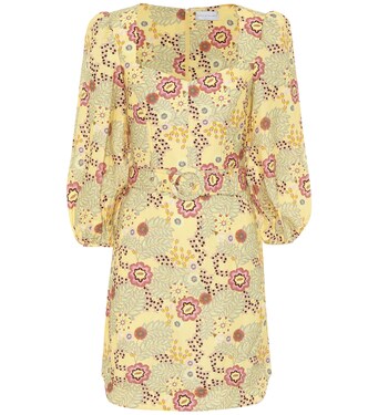 Robe Sahara imprimée en lin mélangé | Rebecca Vallance