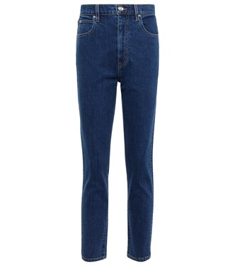 Beatnik high-rise cropped slim jeans | Slvrlake