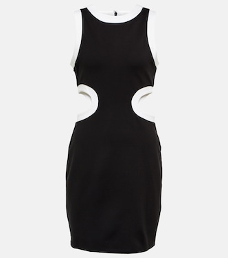 Dolce cutout jersey minidress | Staud