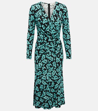Robe midi imprimée | Diane von Furstenberg