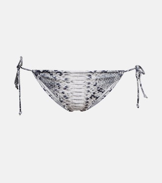 String printed bikini bottoms | Norma Kamali