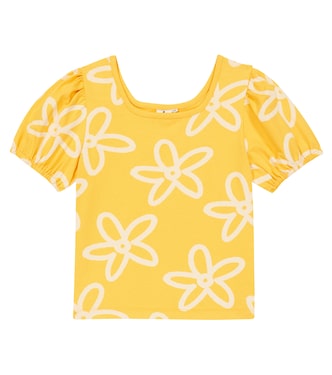 Floral cotton T-shirt | Jellymallow