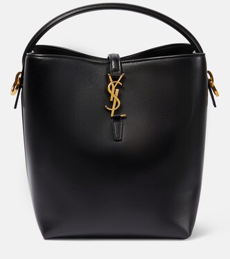 Le 37 leather bucket bag | Saint Laurent