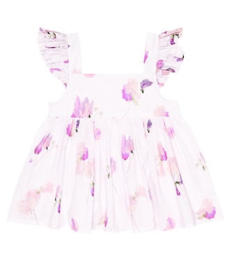 Sky floral cotton dress | Morley