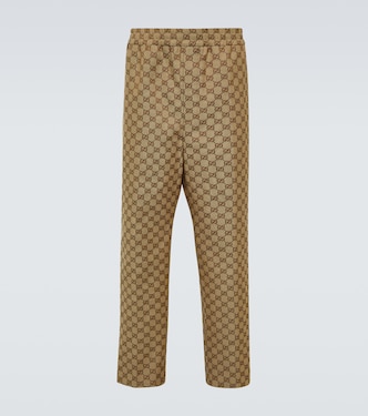 Pantalones de lona con GG | Gucci