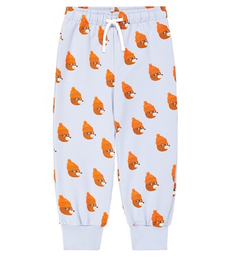 Bears cotton-blend sweatpants | Tinycottons