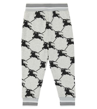 Printed cotton jersey sweatpants | Burberry Kids