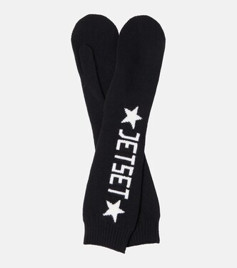 Muffole in lana vergine con logo | Jet Set