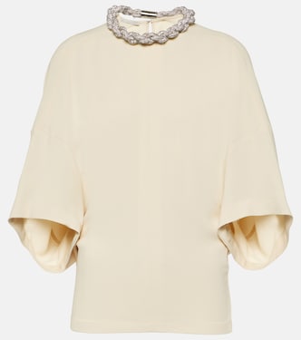 Oversized cady top | Stella McCartney