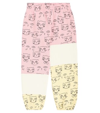 Cathlethes cotton jersey sweatpants | Mini Rodini