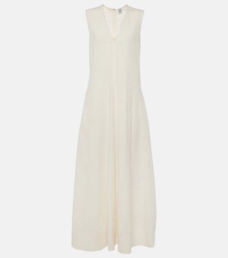 Robe longue en coton mélangé | Toteme