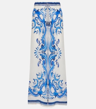 Pantalon ample Garden Tiles | Farm Rio