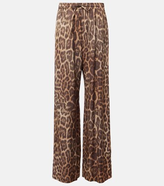 Pantalon de pyjama à motif léopard | Stella McCartney