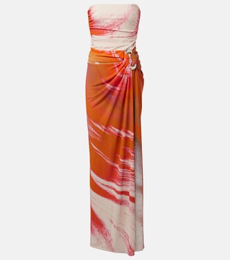 Robe longue Emma imprimée | Simkhai