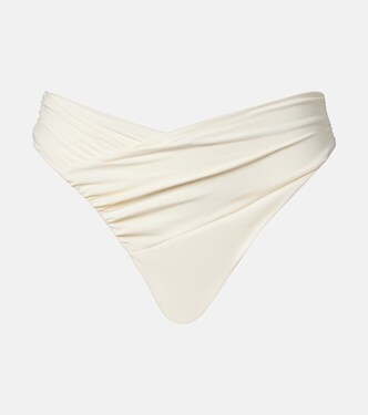 Ruched bikini bottoms | Magda Butrym