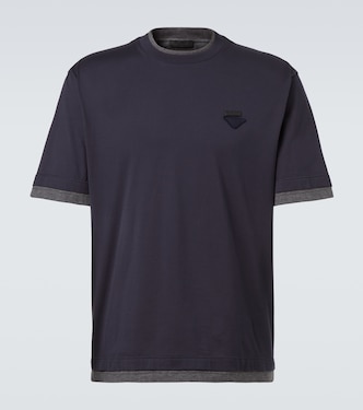 Cotton jersey T-shirt | Prada