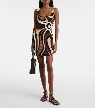 pucci jersey mini dress Marmo minidress Knee Length Dresses