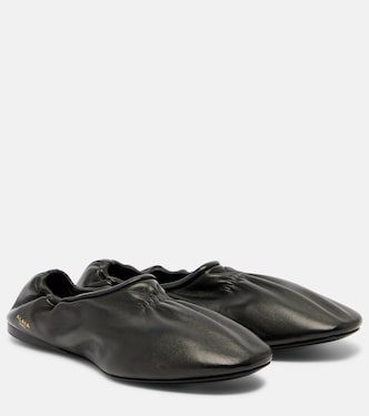 Leather ballet flats | Alaïa