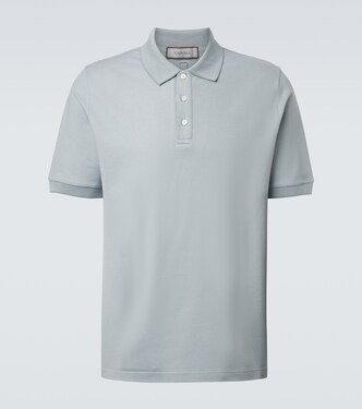 Cotton piqué polo shirt | Canali