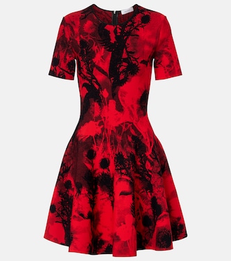 Minikleid aus Jacquard | McQueen