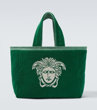 Tote Bag Medusa aus Baumwollfrottee | Versace