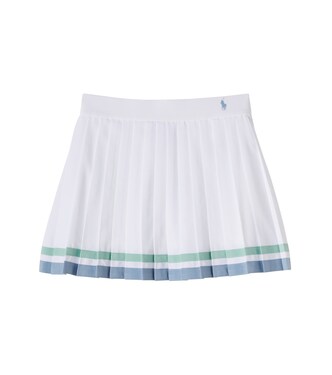Pleated striped skort | Polo Ralph Lauren Kids