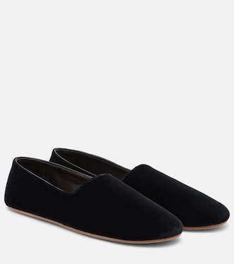 Slip-Ons Ponti aus Samt | The Row