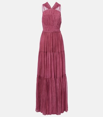 Robe longue Freesia en soie | Ulla Johnson