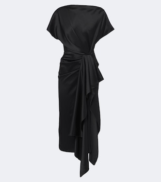 Robe midi Zoa en satin | Roksanda