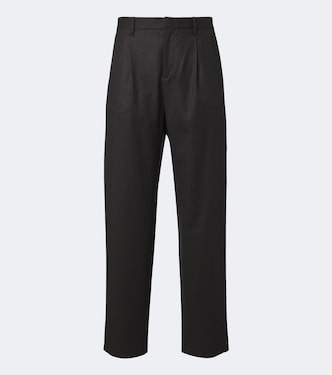 Pantalon droit en laine | Agnona