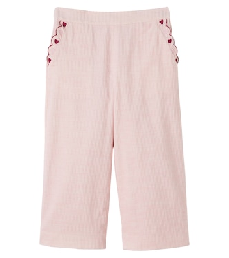 Bestickte Hose aus Cord | Patachou
