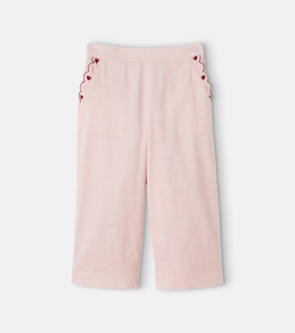 Bestickte Hose aus Cord | Patachou