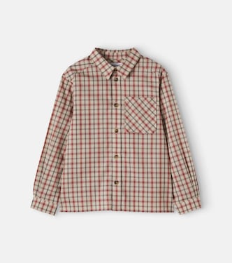Chemise Marceau en coton à carreaux | Bonpoint