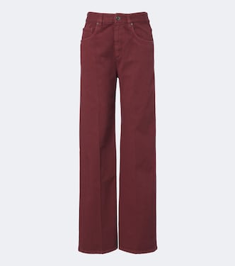 Monili mid-rise straight jeans | Brunello Cucinelli