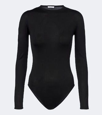 Silk-blend jersey bodysuit | Alaïa