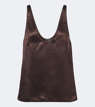 Silk satin top | Tom Ford
